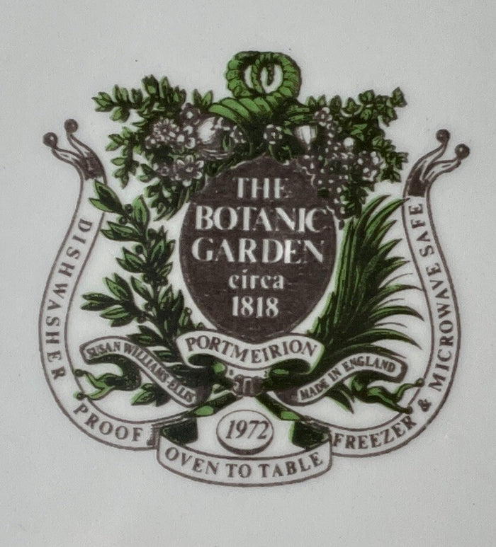Portmeirion Botanic Garden Oatmeal Bowl Heartsease 6 1/2"2