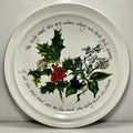 Portmeirion Holly and The Ivy Salad Plate 8 1/2"0