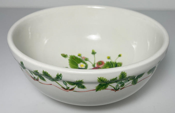Portmeirion Summer Strawberries Coupe Cereal Bowl 5 1/2"0