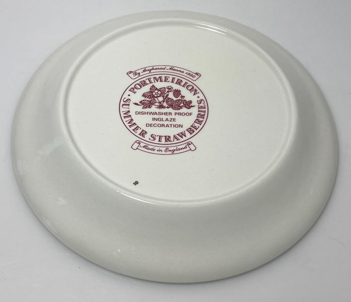 Portmeirion Summer Strawberries Salad Plate 8 1/2"2