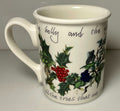 Portmeirion The Holly and The Ivy Breakfast Mug 3 5/8"0