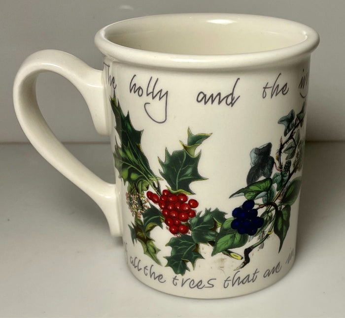 Portmeirion The Holly and The Ivy Breakfast Mug 3 5/8"0