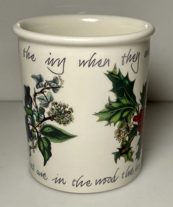 Portmeirion The Holly and The Ivy Breakfast Mug 3 5/8"1