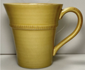 Pottery Barn Gabriella Gold Mug 4 1/2"0