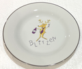 Pottery Barn Reindeer Blitzen Salad Plate 8 1/2"0