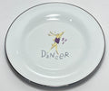 Pottery Barn Reindeer Dancer Dinner Plate 11 1/8"0