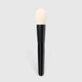 Shop Rescue Spa Powder II tapered makeup brush with soft white bristles and a black lacquered birch wood handle.