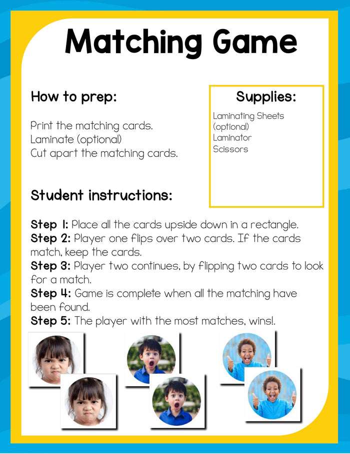 Preschool All About Me Theme Pack