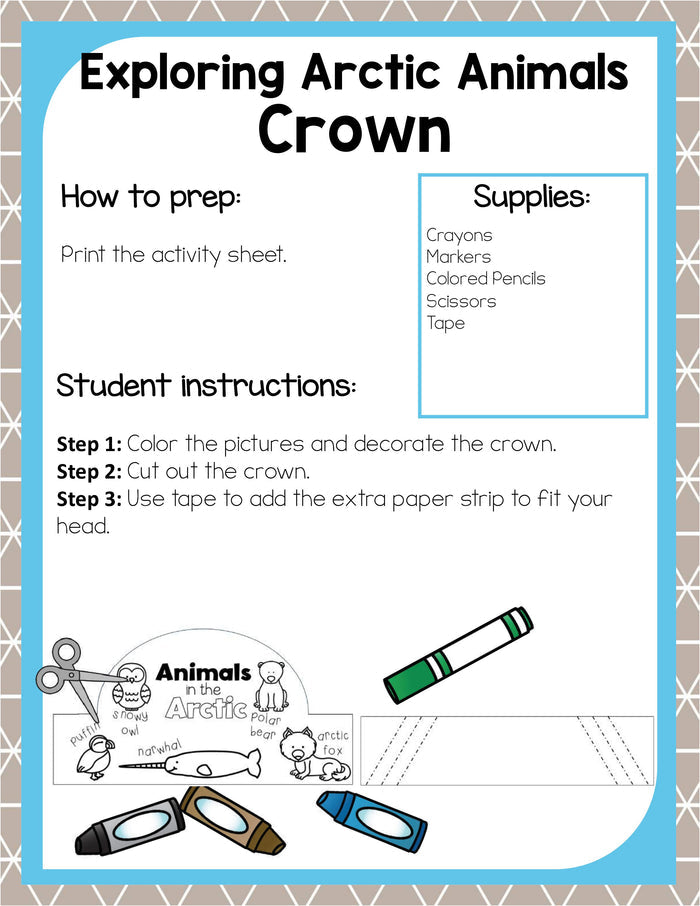 Preschool Arctic Theme Pack