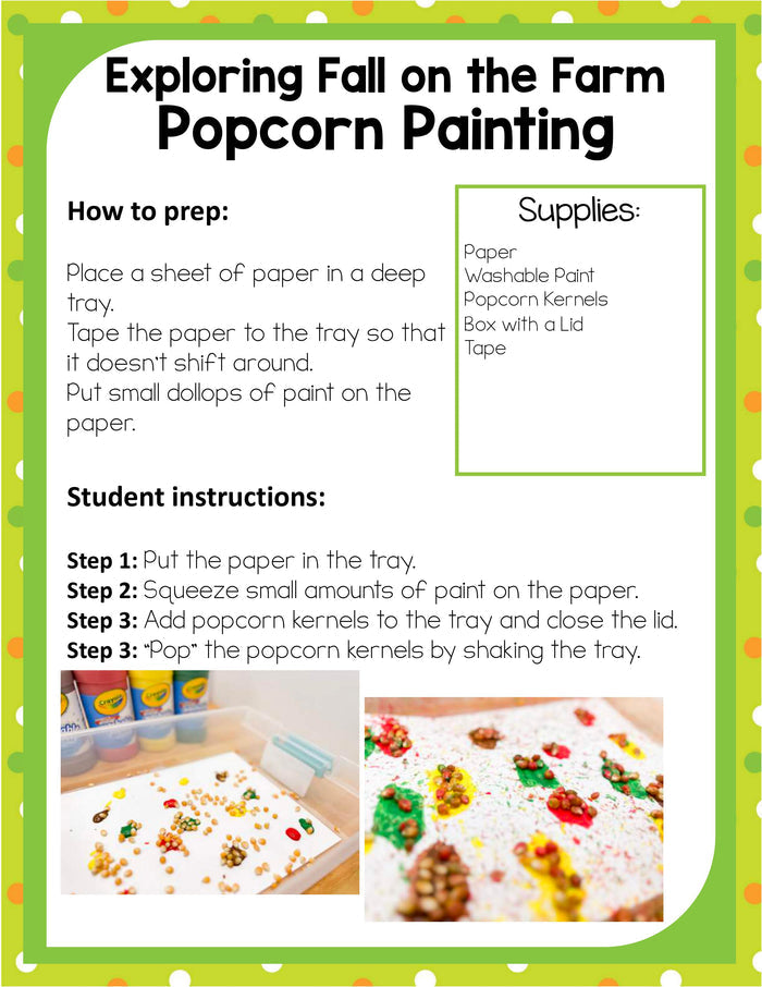 Preschool Farm Theme Pack