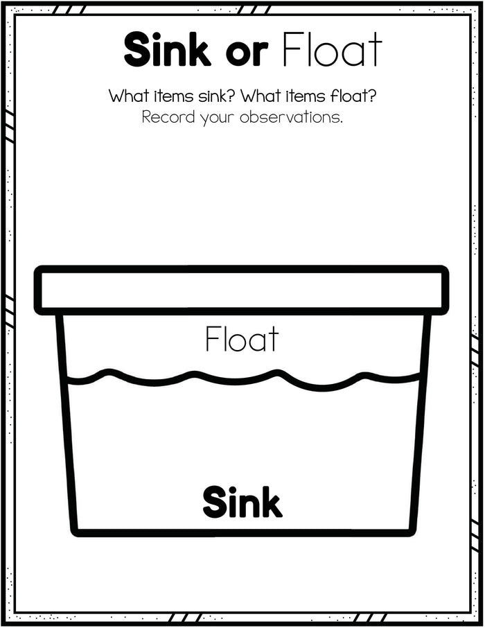 Preschool I Can Explore Science Theme Pack