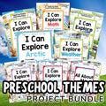 Preschool Mega Themes Bundle - A Whole Year of Themes