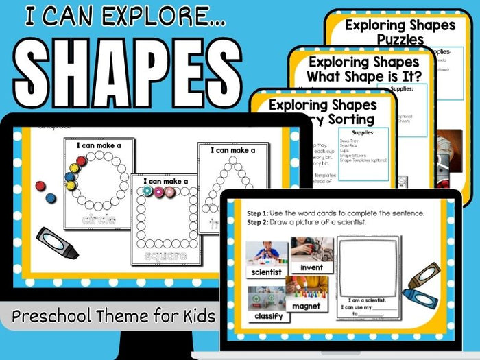 Preschool Mega Themes Bundle - A Whole Year of Themes