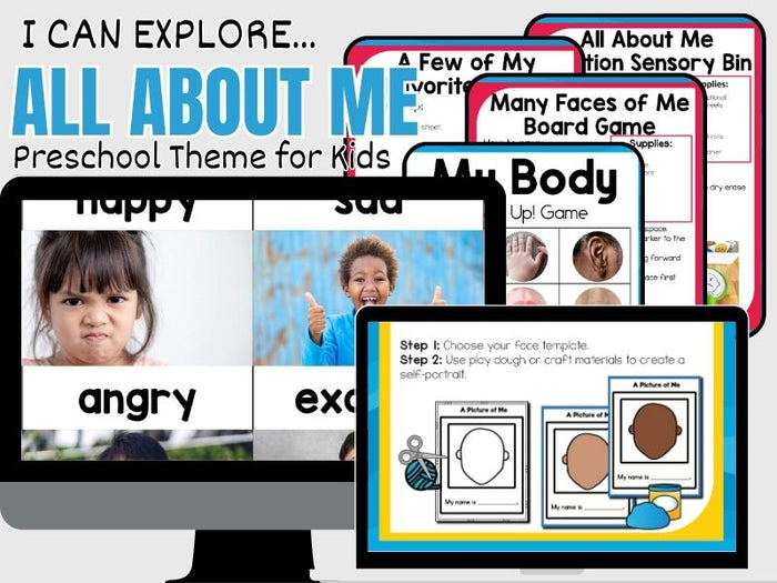 Preschool Mega Themes Bundle - A Whole Year of Themes