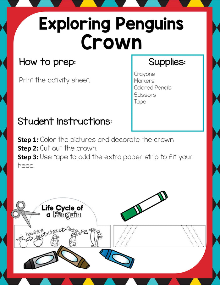Preschool Penguin Theme Pack