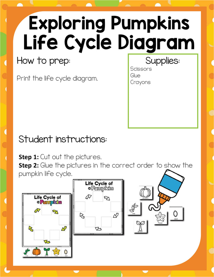 Preschool Pumpkin Theme Pack