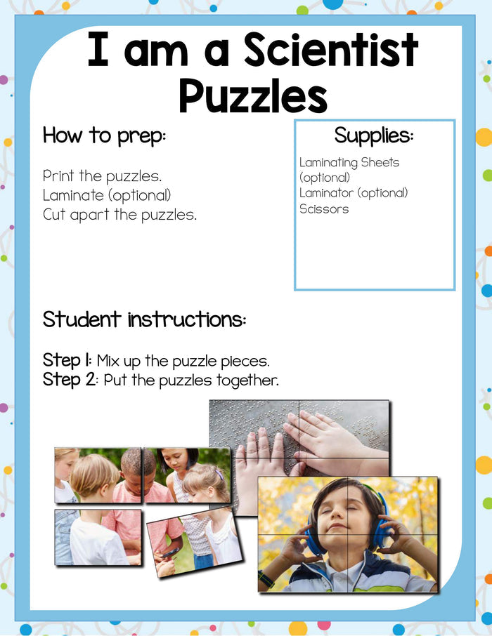 Preschool Science Pack