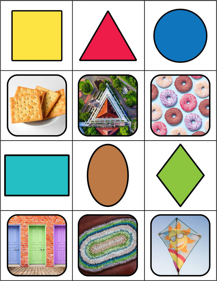 Preschool Shapes Theme Pack