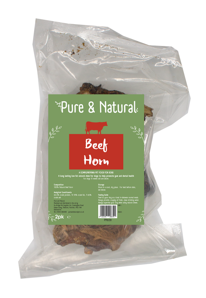 Pure & Natural Beef Horn