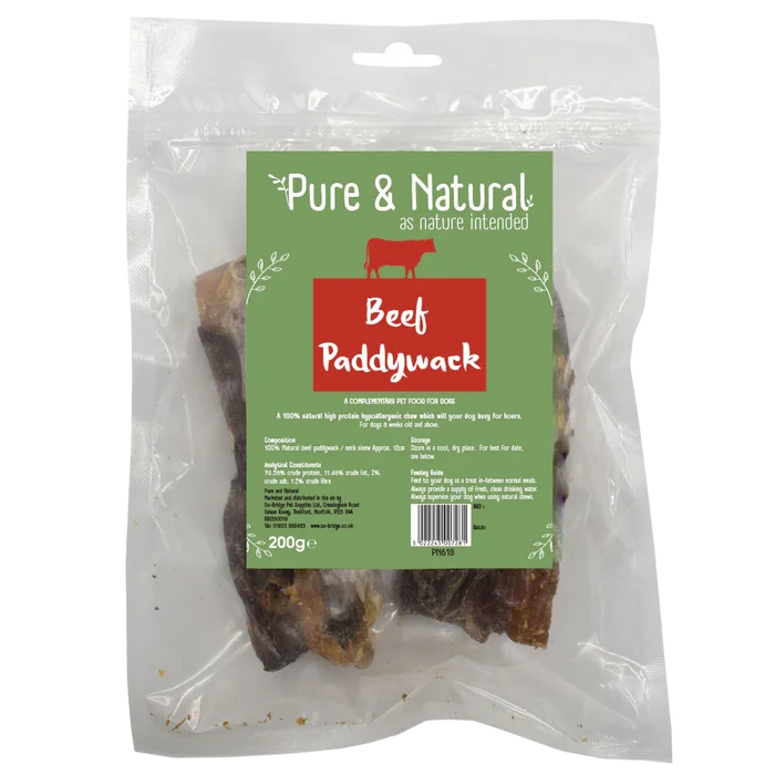 Pure & Natural Beef Neck Paddywack