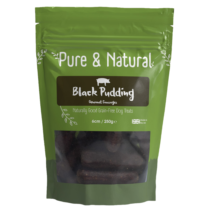 Pure & Natural Black Pudding Gourmet Sausages