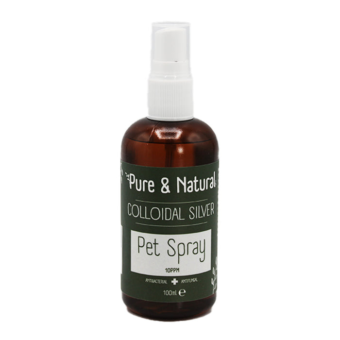 Pure & Natural Colloidal Silver Pet Spray (100ml)