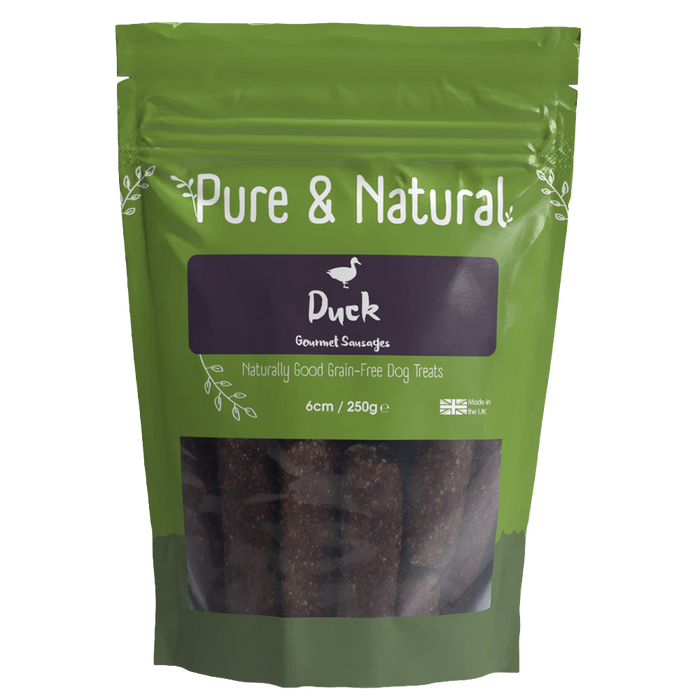 Pure & Natural Duck Gourmet Sausages 250g