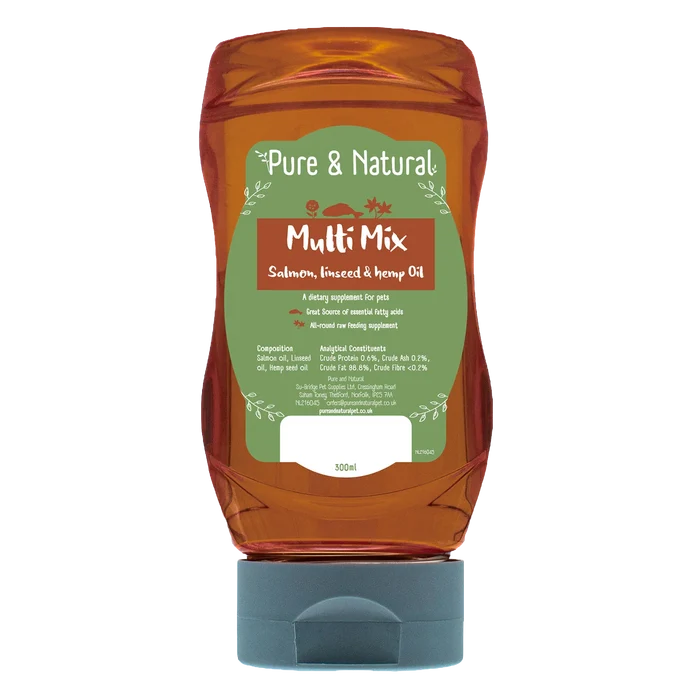 Pure & Natural Multi Mix Salmon, Linseed & Hemp Oil