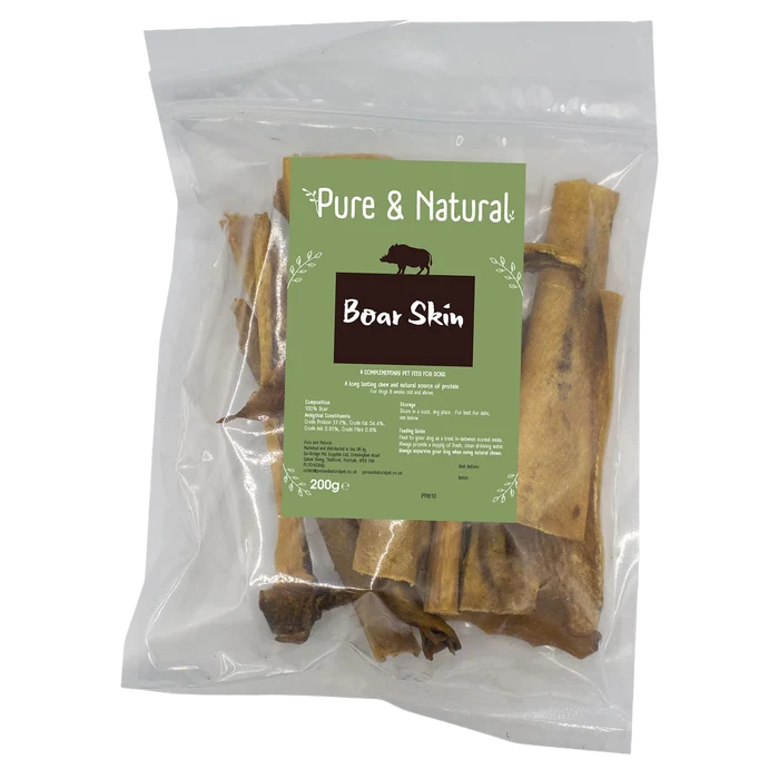 Pure & Natural Wild Boar Skin 200g