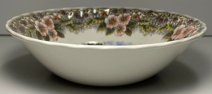 Queens Thanksgiving Multicolor Cereal Bowl Coupe 6 3/8"1