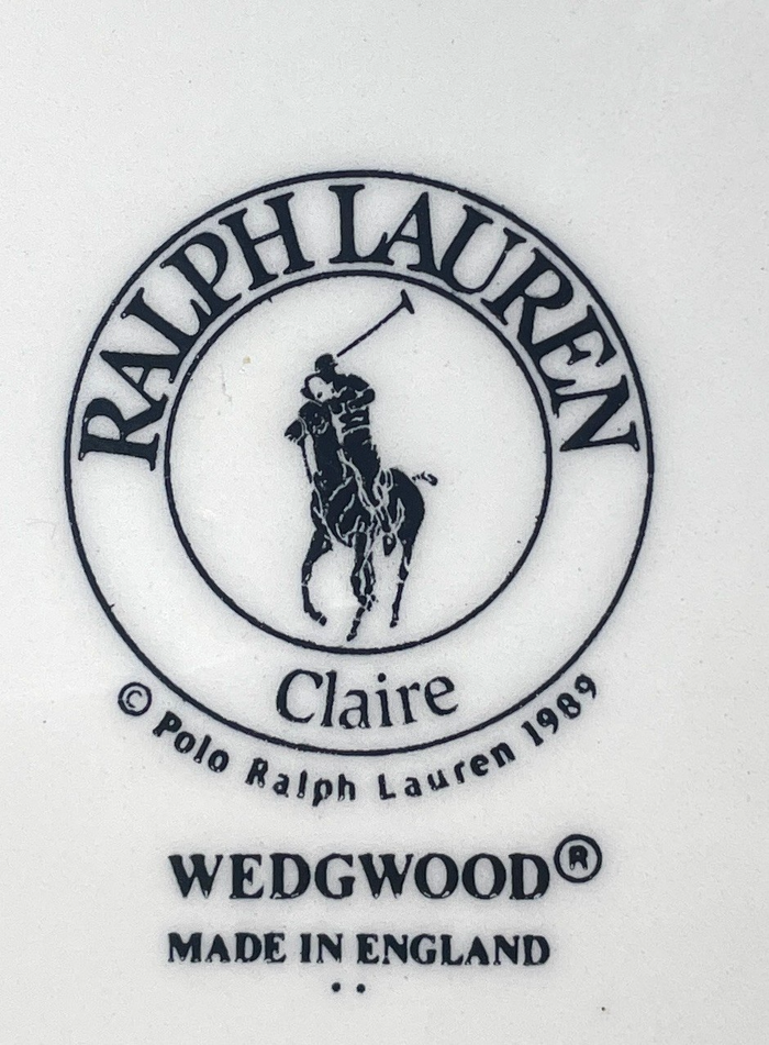 Ralph Lauren Wedgwood Claire Salad Plate 8 1/8"1
