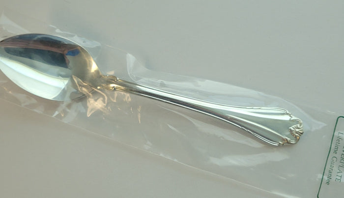 Reed & Barton Country Charm Soup Place Spoon 6 3/4" Silverplate New0