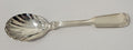 Reed & Barton Fiddle Glossy Sugar Spoon 6 1/8" Silverplate Flatware0
