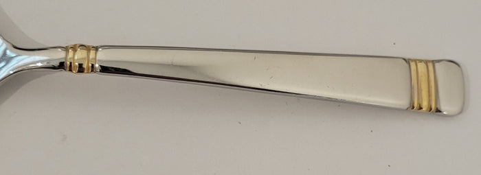 Reed & Barton Golden Longwood Sugar Spoon 6 1/2" Stainless  Flatware2