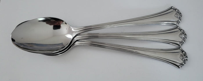 Reed & Barton L'Amour Soup Place Spoons Pack of 3 Pcs Stainless Flatware0