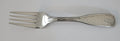 Reed & Barton Provencal Glossy Salad Fork 7" Hammered Stainless 18 10 Flatware0