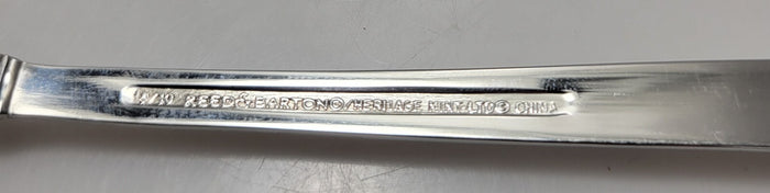 Reed & Barton Regent Glossy Iced Teaspoon 7 1/2" Stainless 18/10 Flatware2