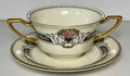Rosenthal Orelay Flat Bouillon Cup & Saucer Set0