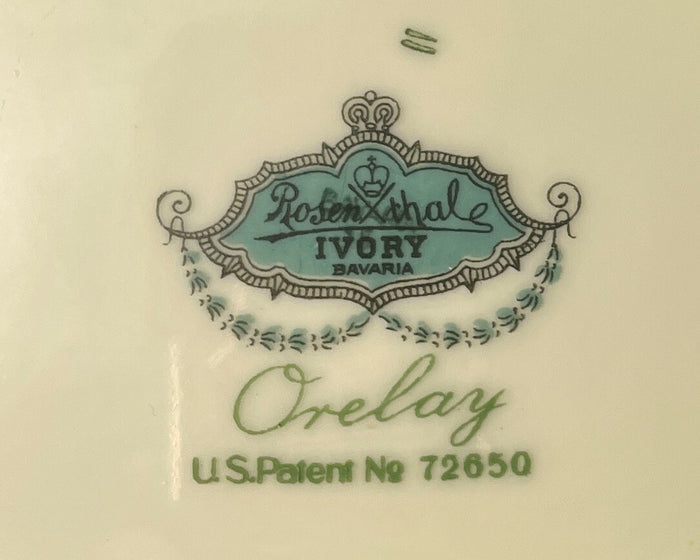 Rosenthal Orelay Gravy Boat and Attached Underplate1