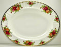 Royal Albert Old Country Roses Oval Platter 13 5/8"0