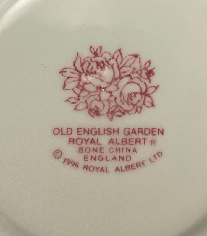 Royal Albert Old English Garden Cup and Saucer Set1