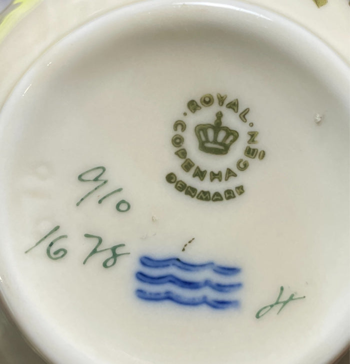 Royal Copenhagen Frijsenborg Mini Sugar Bowl and Lid 4"2