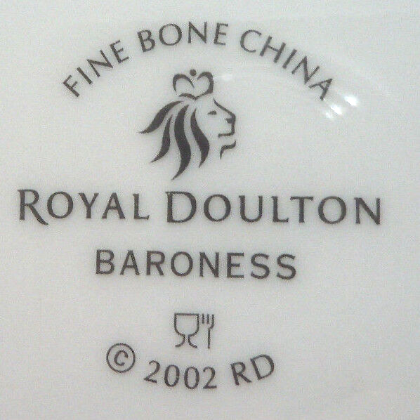 Royal Doulton Baroness Soup Bowl Rimmed 8 1/4"1