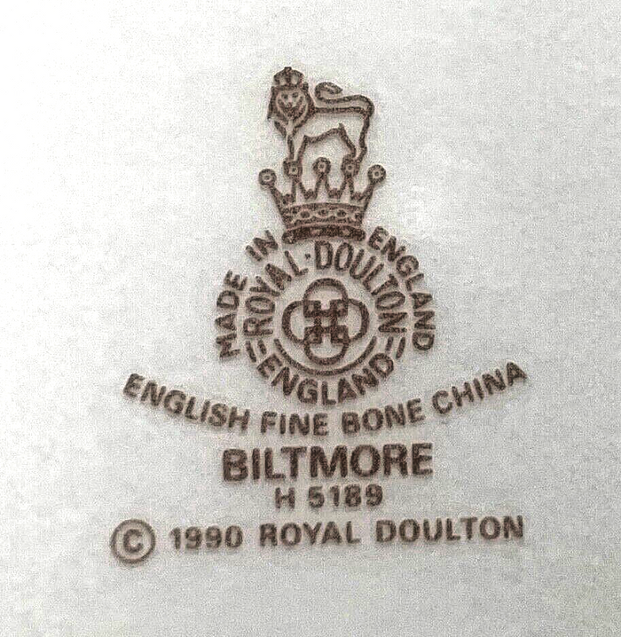 Royal Doulton Biltmore Dinner Plate 10 5/8"1