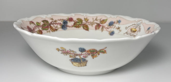 Royal Doulton Brambly Hedge Autumn Coupe Cereal Bowl 6 1/4" Factory Second1