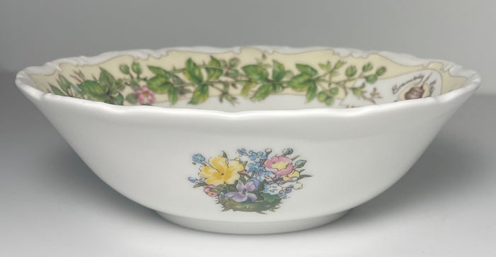 Royal Doulton Brambly Hedge Spring Coupe Cereal Bowl 6 1/4" Factory Second1