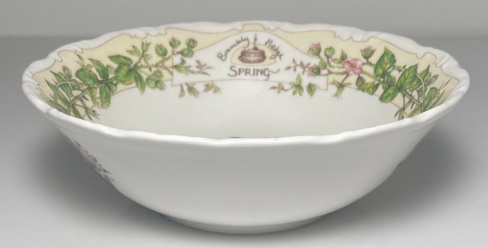 Royal Doulton Brambly Hedge Spring Coupe Cereal Bowl 6 1/4" Factory Second2