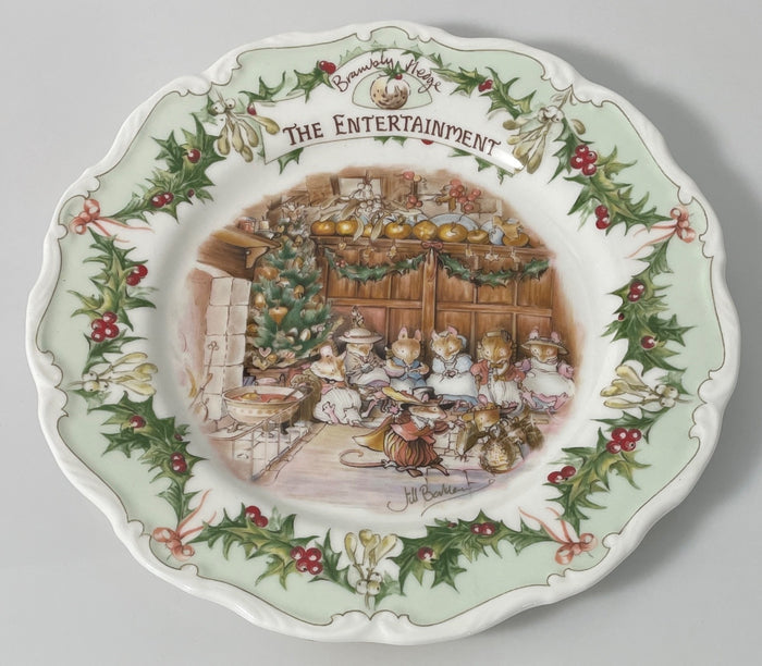 Royal Doulton Brambly Hedge The Entertainment Salad Plate 8"0