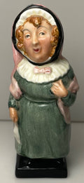 Royal Doulton Dickens Miniature Figurine Mrs Bardell 4 1/4"0