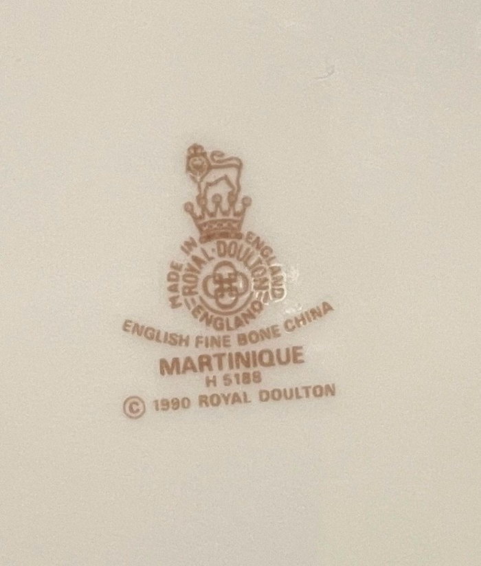 Royal Doulton Martinique Bread Butter Plate 6 5/8"2